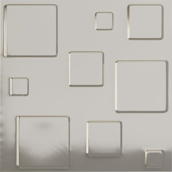 Ekena Millwork 19 5/8in. W x 19 5/8in. H Devon EnduraWall Decorative 3D Wall Panel Covers 2.67 Sq. Ft. WP20X20DEBCR - main